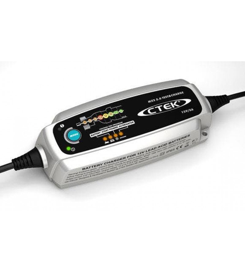 Polnilec Ctek MXS 5.0 TEST AND CHARGE