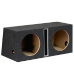 Ohišje za nizkotonec 2x 12"